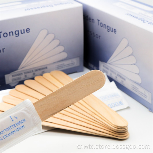 Medical Disposable Tongue Depressors for Dental Use by Children and Adults